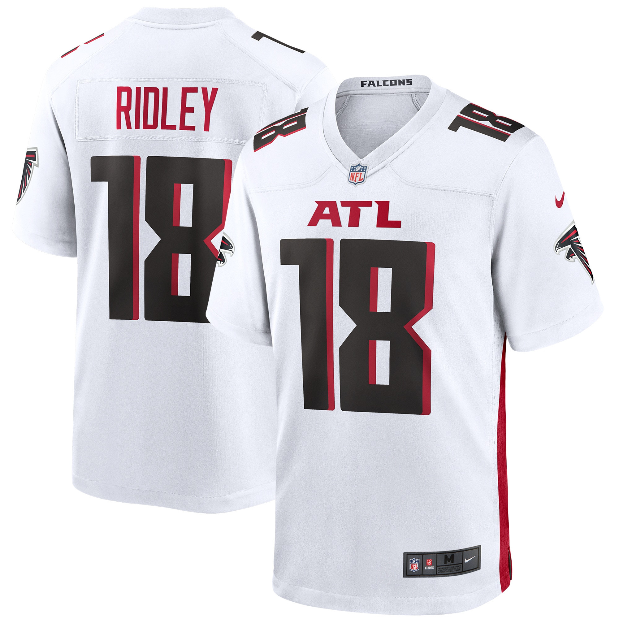 Calvin Ridley Atlanta Falcons Game Jersey – White NFL