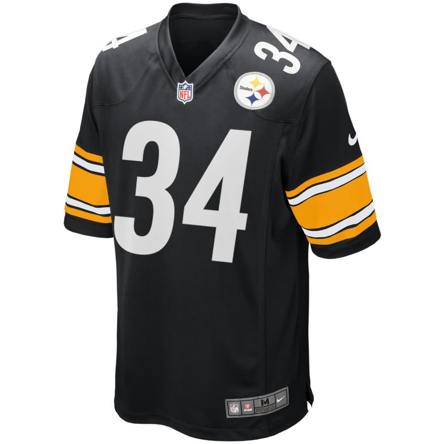 Terrell Brandedmunds Pittsburgh Steelers 2018 NFL Draft First Round Pick Game Jersey – Black