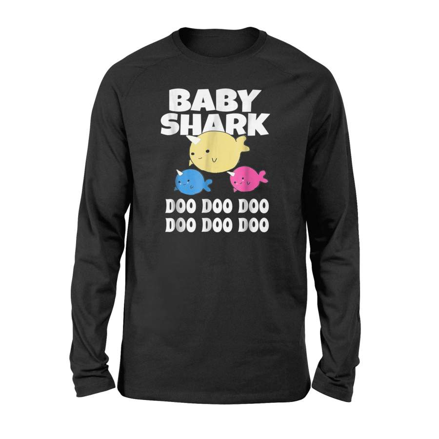 Baby Shark Doo Doo Doo Family Kids Long Sleeve T-Shirt