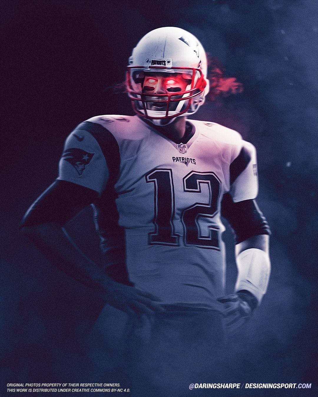 Tom Brady New England Patriots Poster Canvas poster canvas