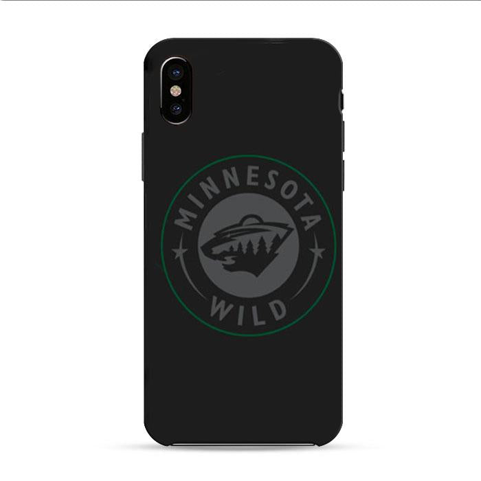 Minnesota Wild Black iPhone XS 3D Case