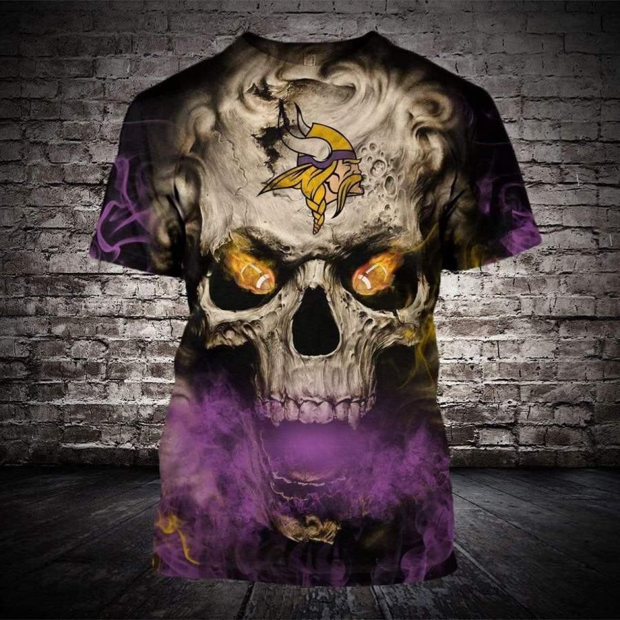 Minnesota Vikings 3D T-Shirt for Men/Woman