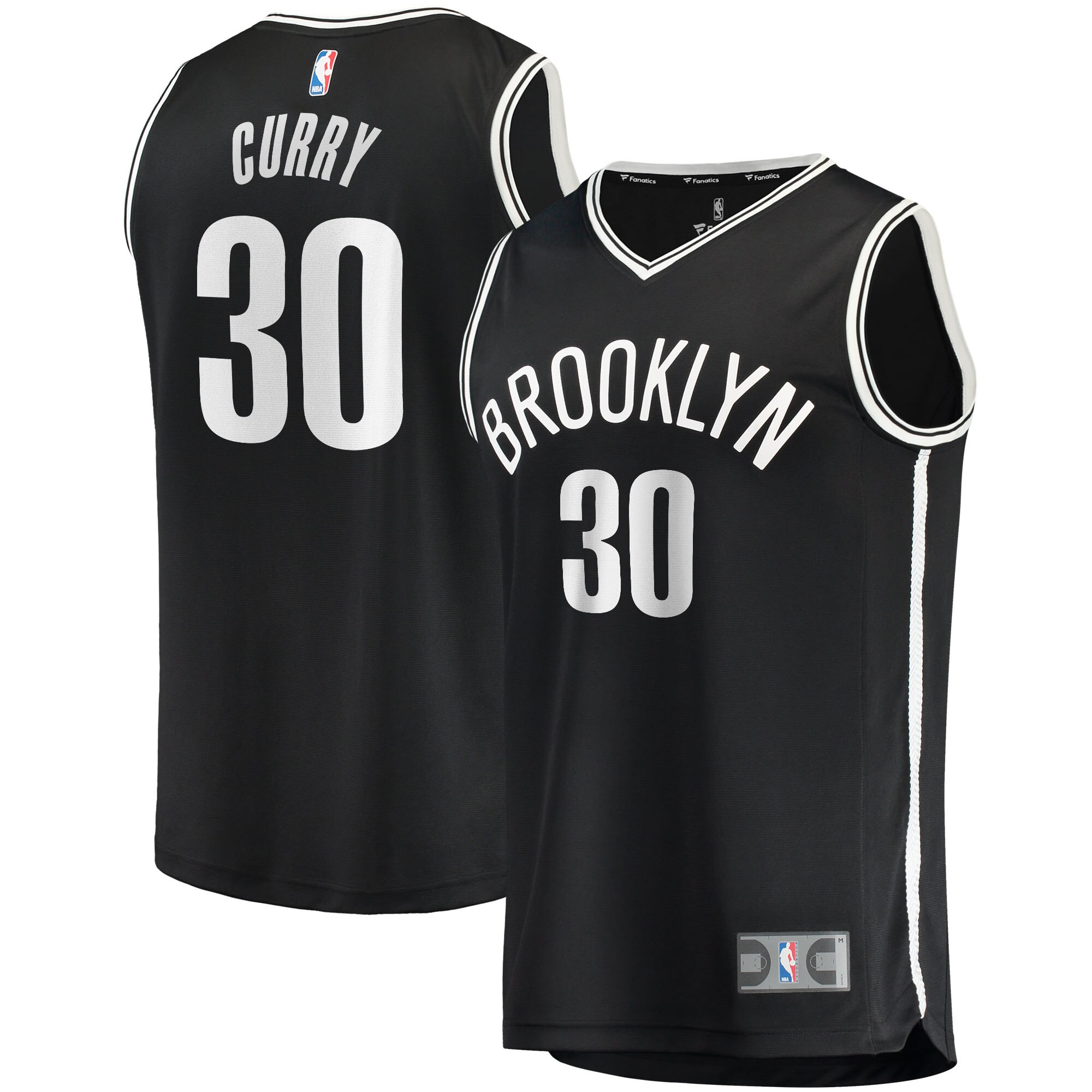 Seth Curry Brooklyn Nets 2021/22 Fast Break Jersey – Icon Edition – Black