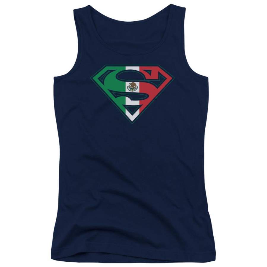 Superman Mexican Shield Juniors Tank