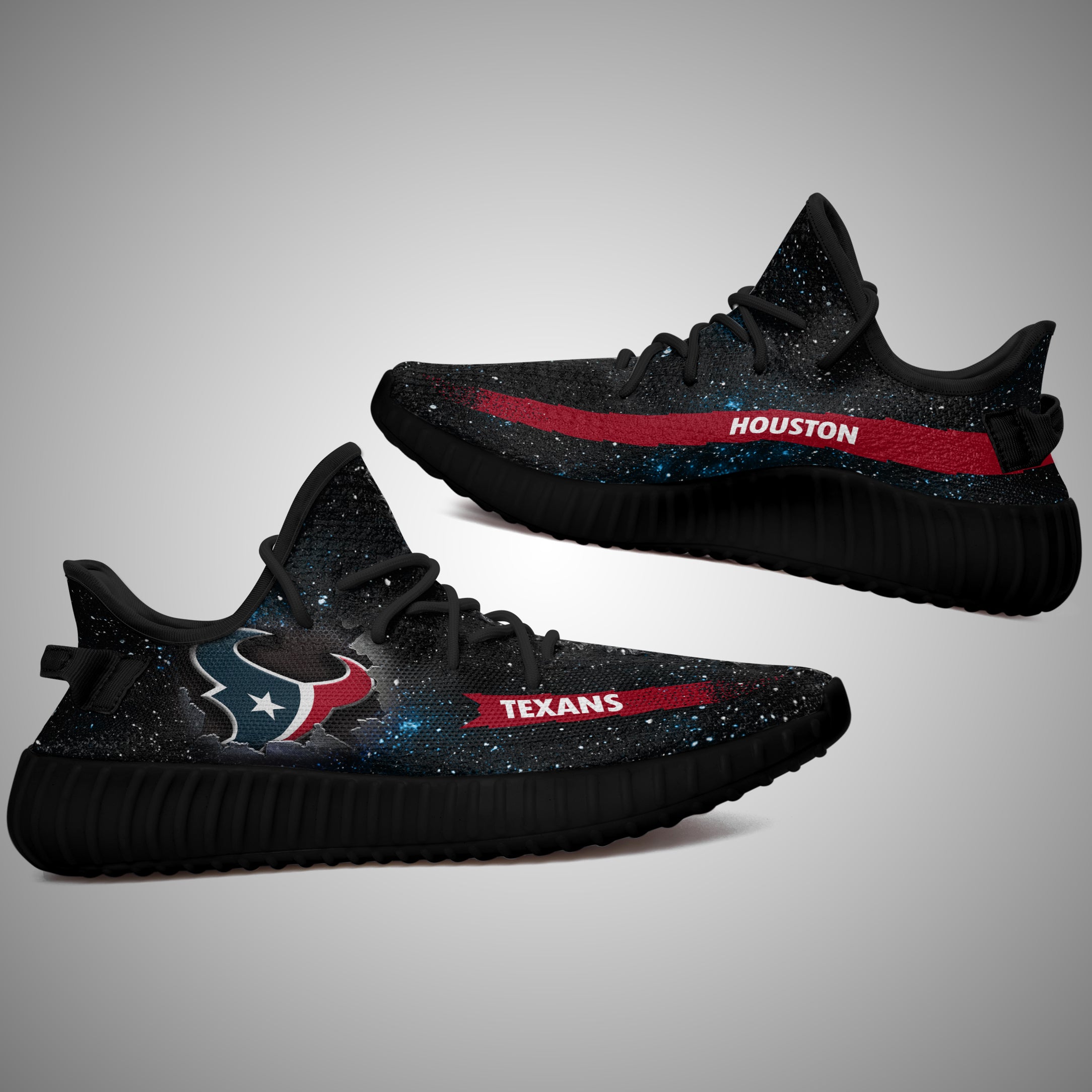 Art Scratch Mystery Houston Texans Yeezy Shoes