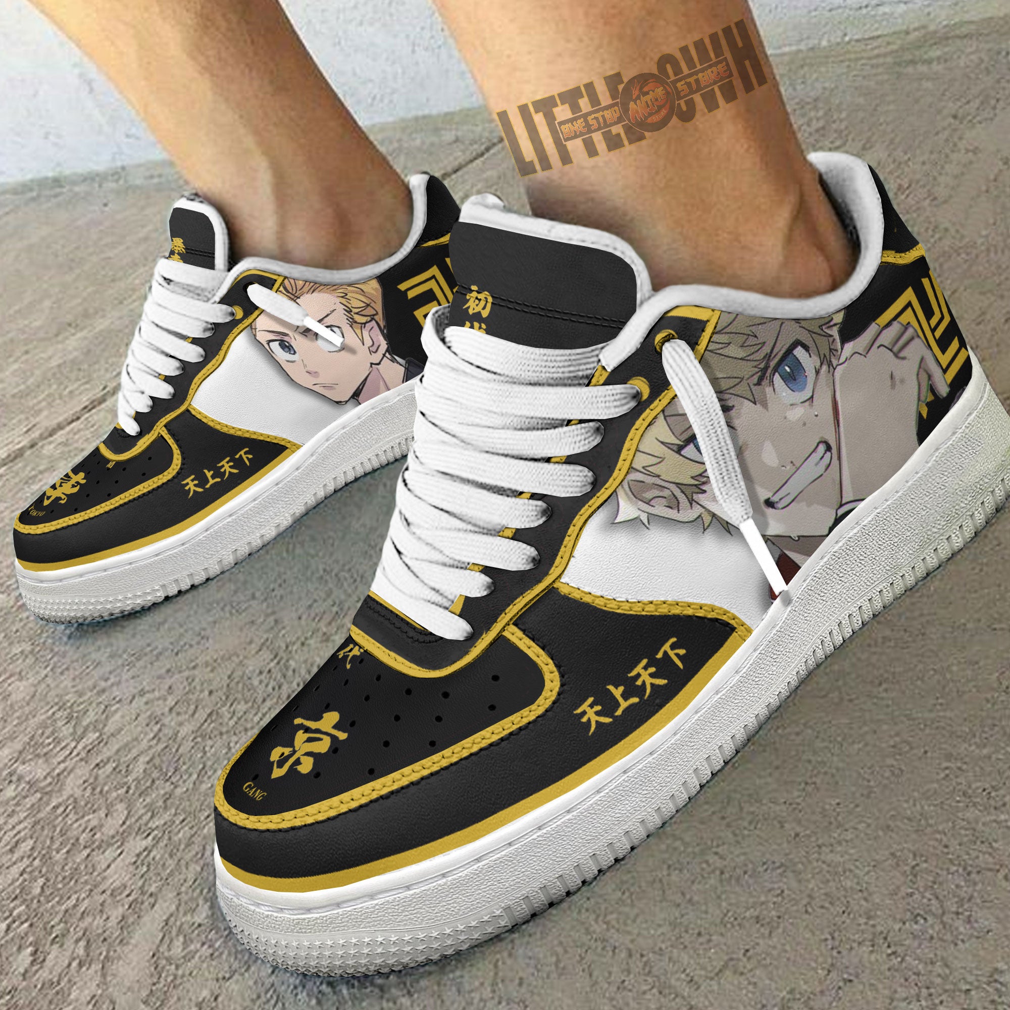 Takemichi Hanagaki Af Sneakers Custom Tokyo Revengers Anime Shoes