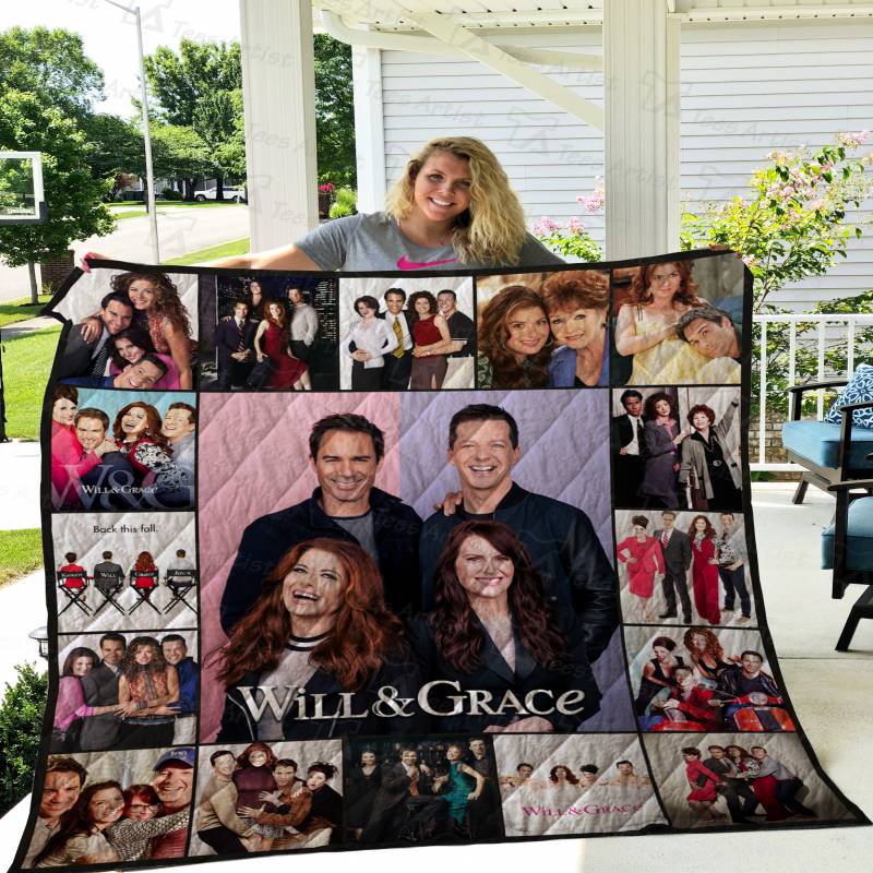 Will And Grace Quilt Blanket 02338