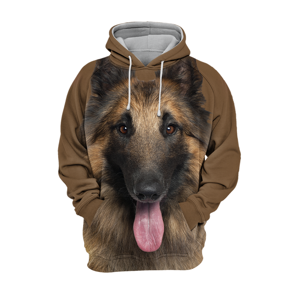 Unisex 3D Graphic Hoodies Animals Dogs  Belgian Shepherd Tervuren