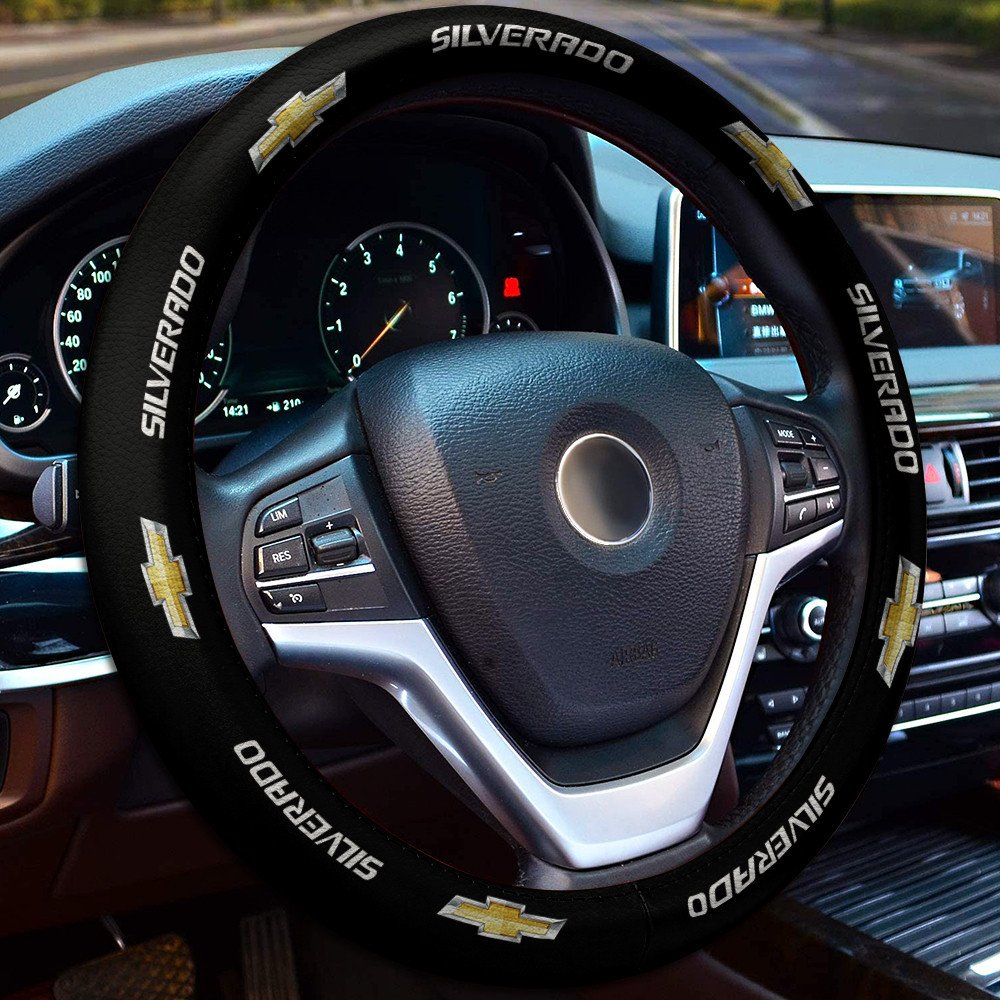 Chevrolet Silverado Steering Wheel Cover Giftsluv