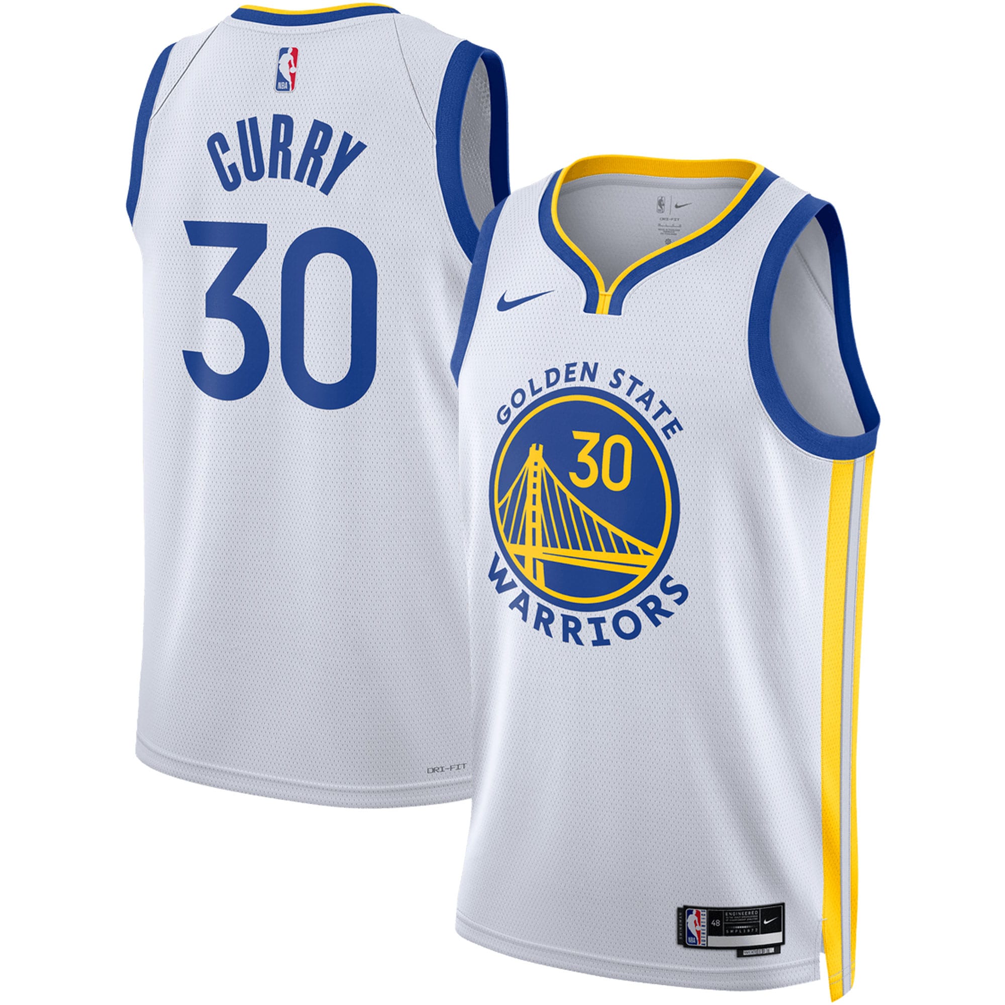 Stephen Curry Golden State Warriors Unisex Swingman Jersey – Association Edition – White