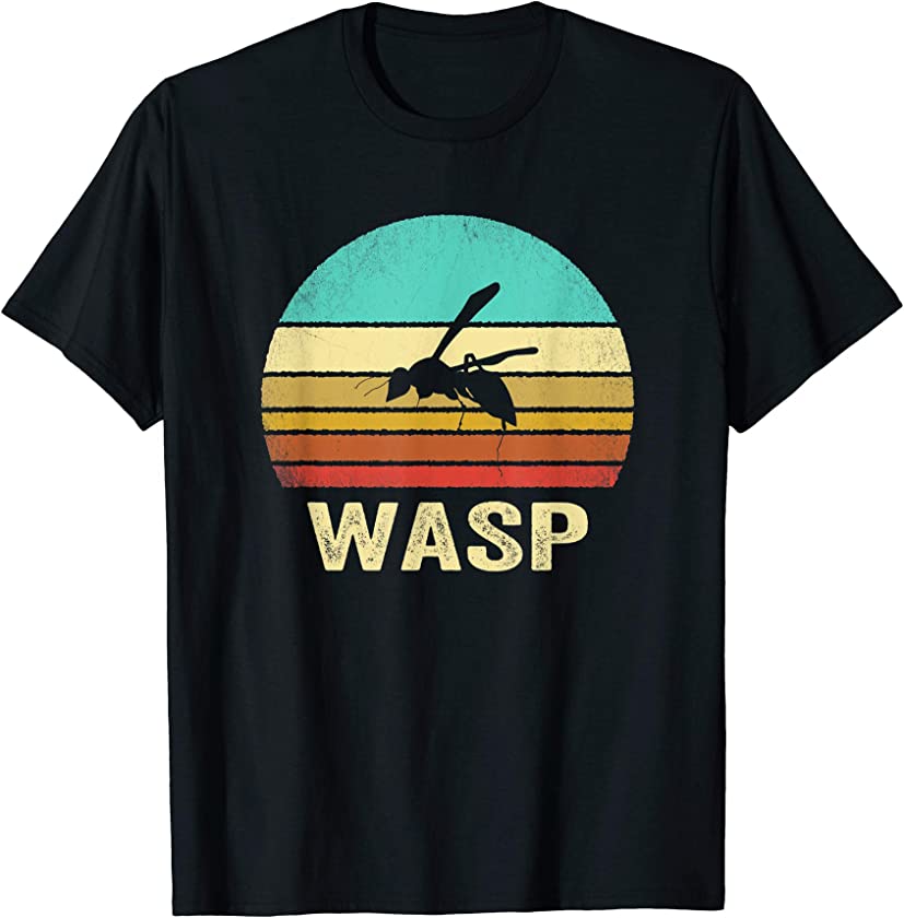 Vintage Wasp Shirt Sunset