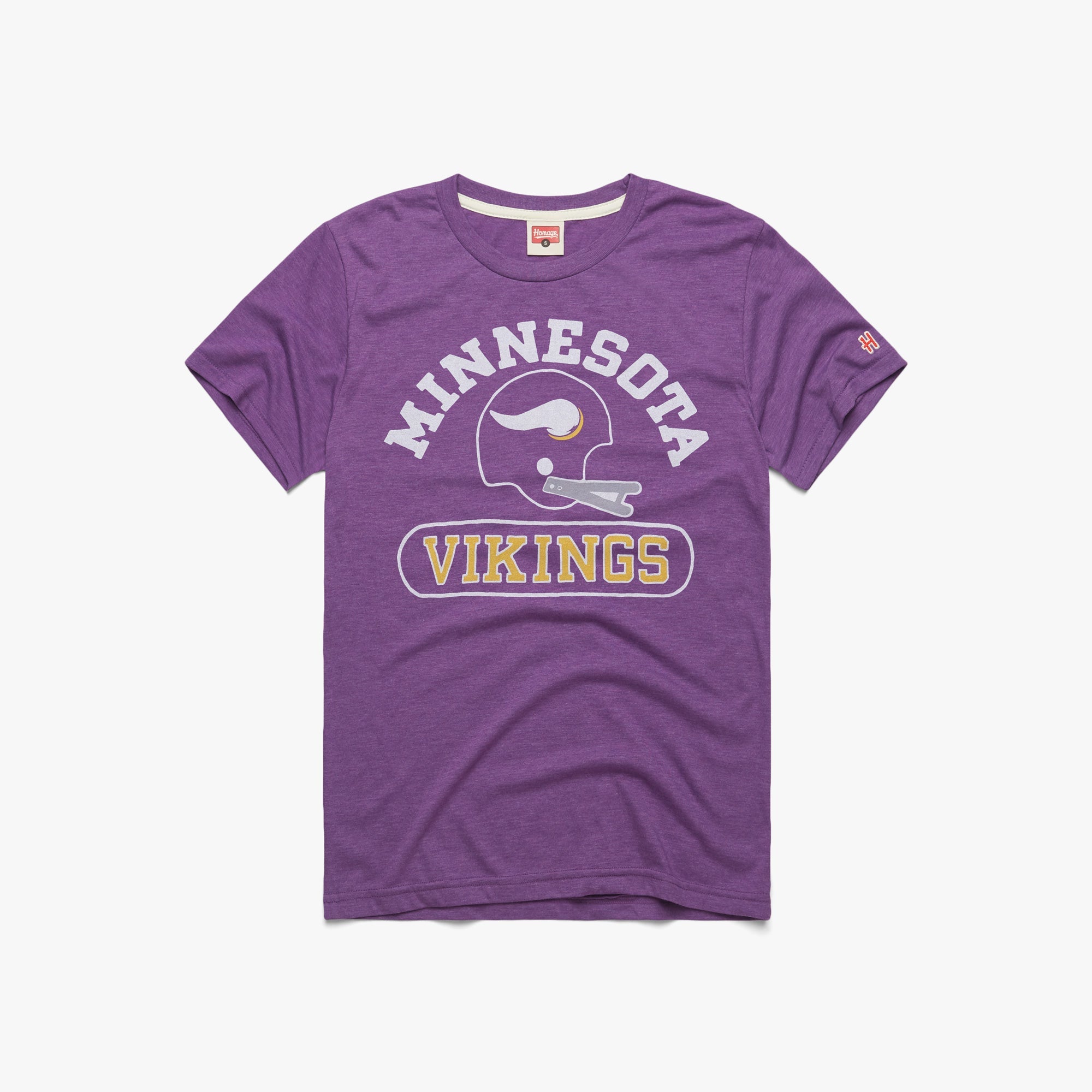 Minnesota Vikings Throwback Helmet/Unisex Tee/3Xl