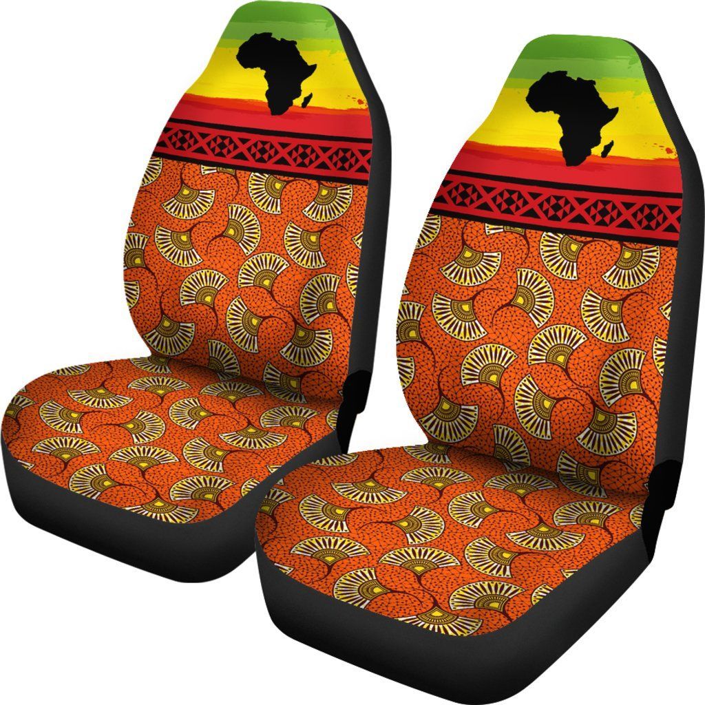 Africa Zone Car Seat Covers – Ankara African Flora J5