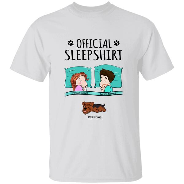 Official Sleepshirt Couple Personalized Pet T-Shirt Ts-Gh180