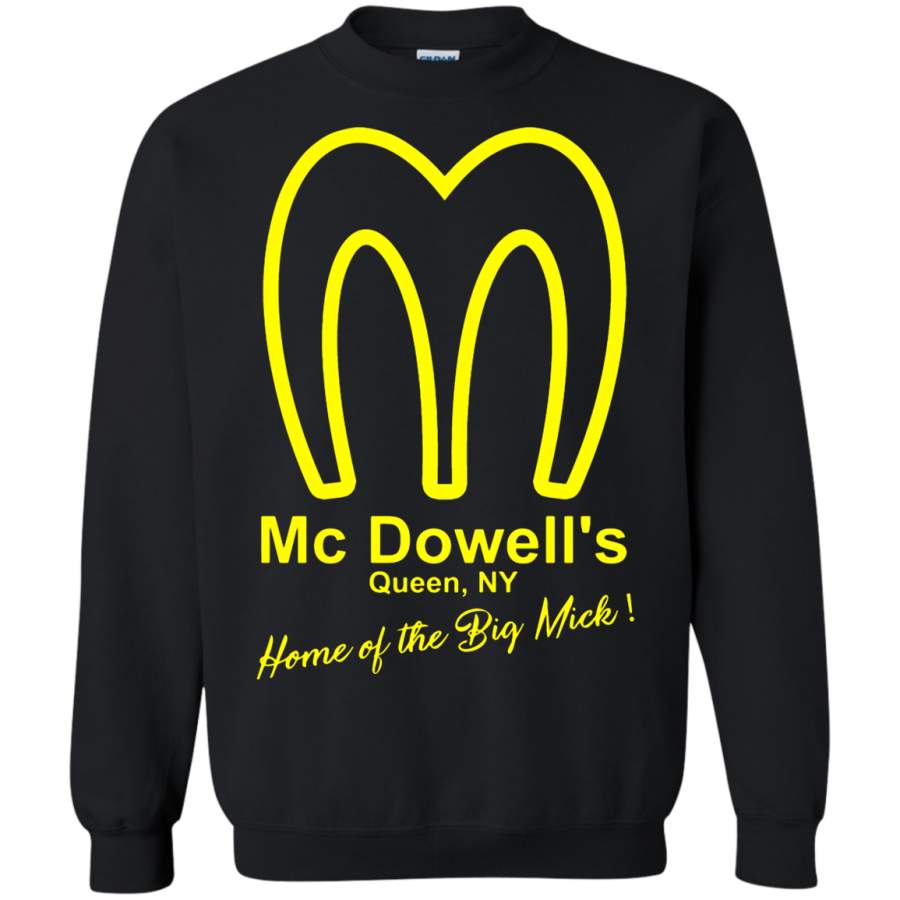 AGR McDowell’s Queen NY Home Of The Big Mick Coming To America Sweatshirt