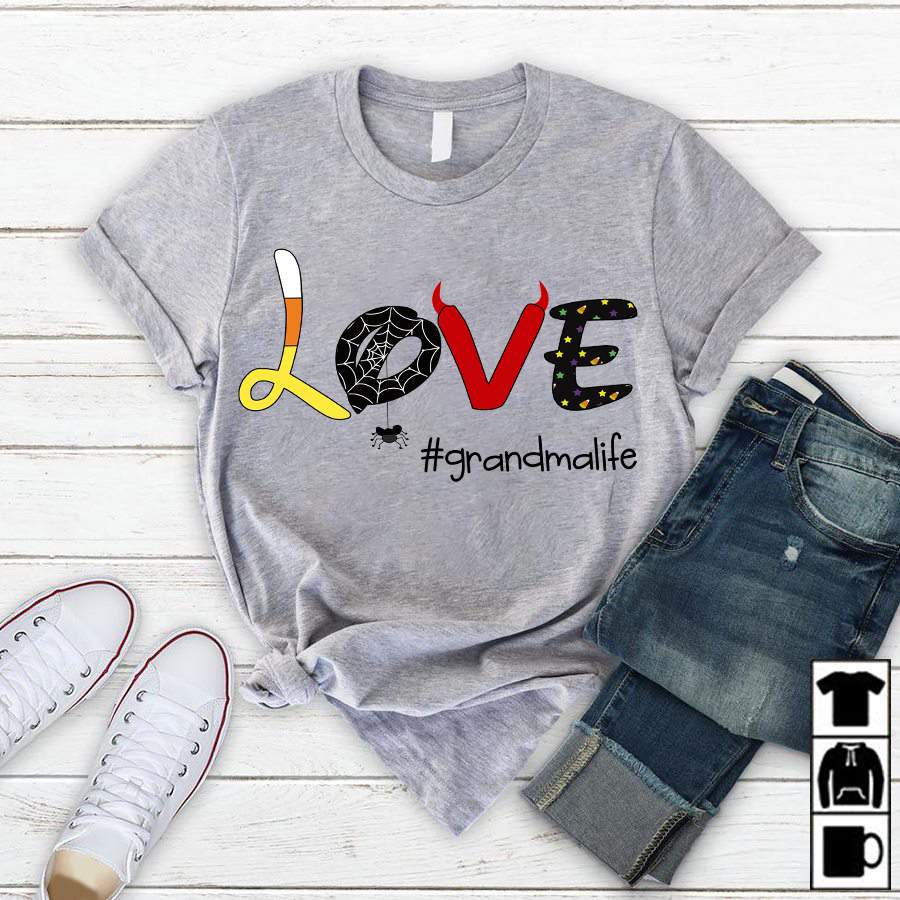 Personalized Love Grandma Life – Halloween Shirt