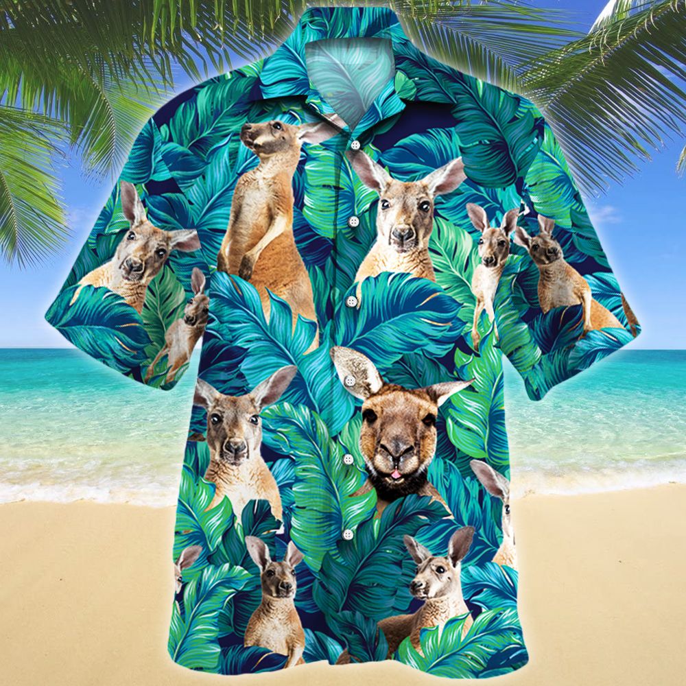 Kangaroo Lovers Gift Hawaiian Shirt For Aloha Ha31965