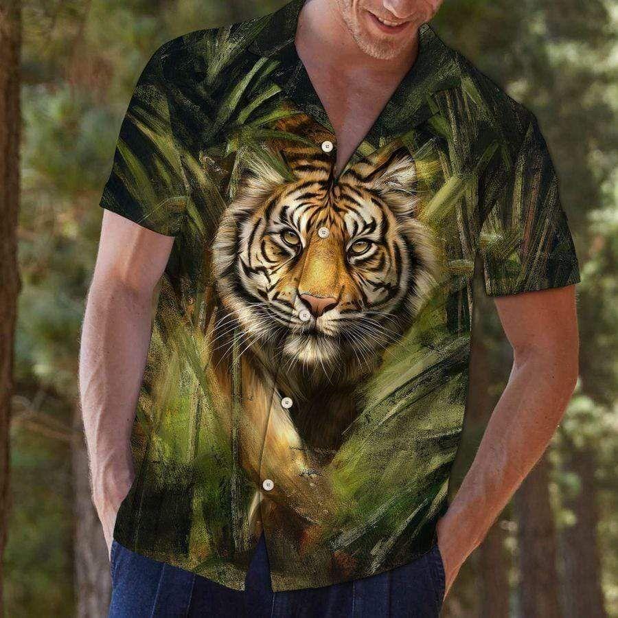 Beach Shirt Get Now Tiger So Cool Hawaiian Shirts V