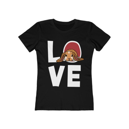 My Holland Lop Is My Valentine Gift – Bunny Valentine Women Tee