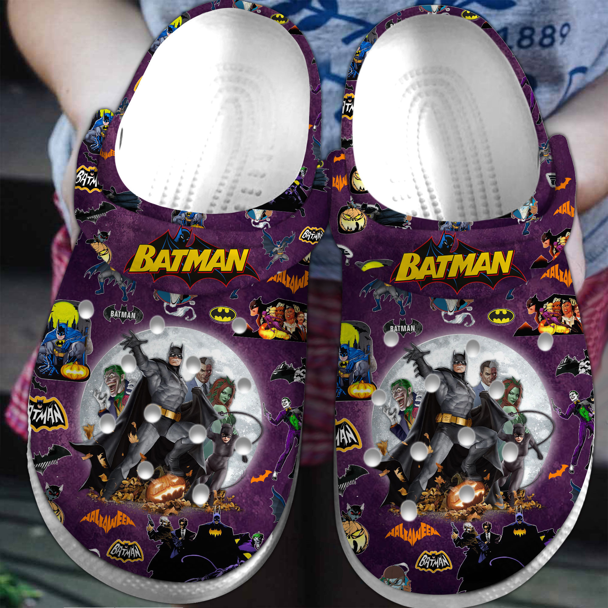 Batman Tv Series Crocss Clogs For Men Women And Kid Jm1Uzamx-2
