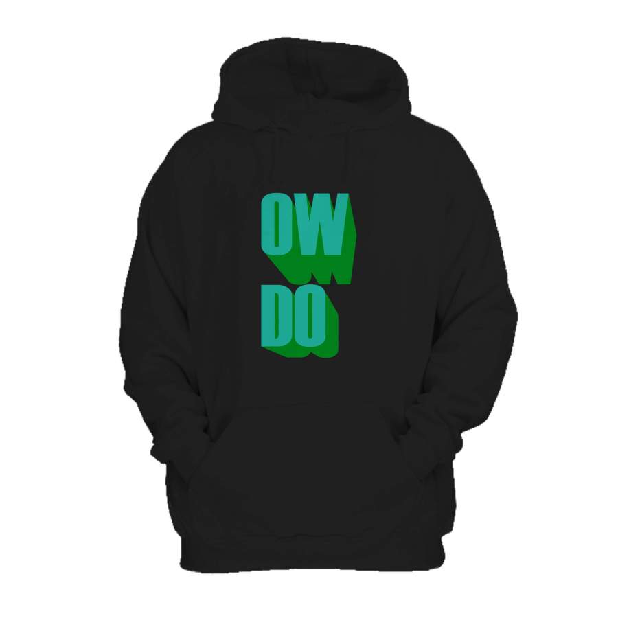 Yorkshire Slang Ow Do Male Graphic Hoodie