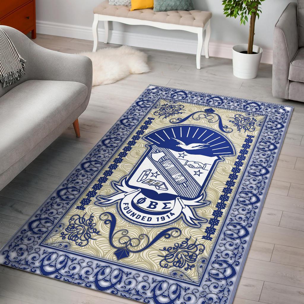 Wonderprint Area Rug Phi Beta Sigma Area Rug  Lt10