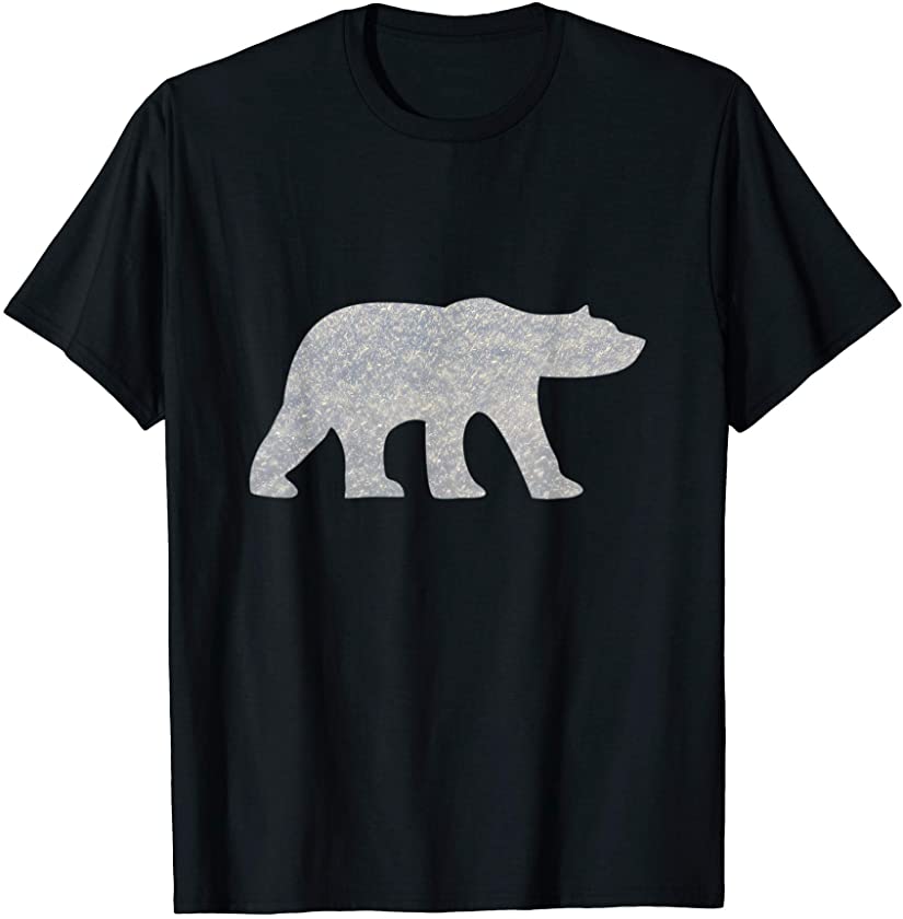 Save the Polar Bears Shirt Ice Snow Effect Save Animals T-Shirt