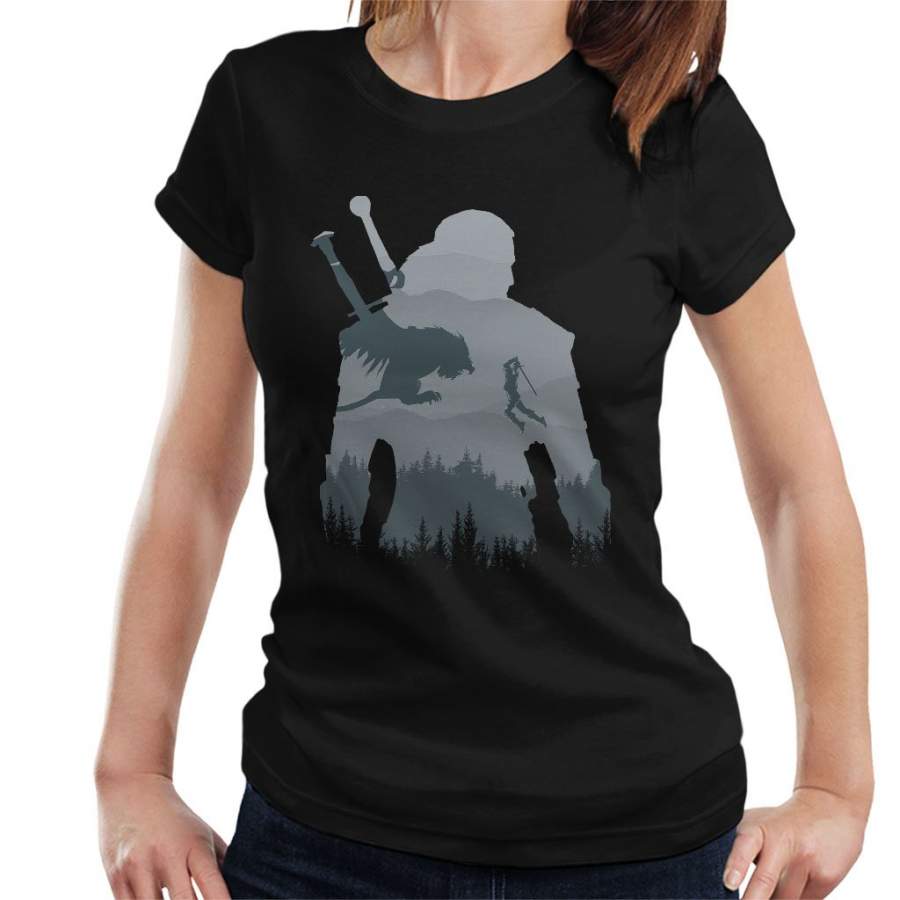 Wild Silhouette The Witcher Women’s T-Shirt