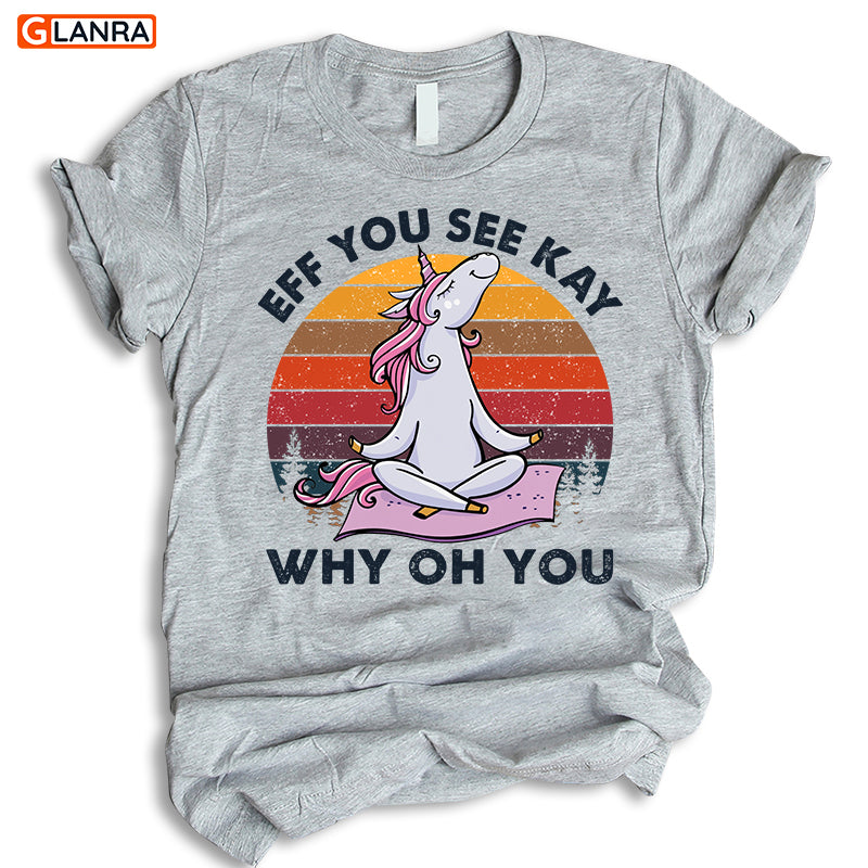 Funny Unicorn Eff You See Kay T-Shirt/Hoodie, Unicorn Shirt/Hoodie, Eff You See Kay T-Shirt/Hoodie, Gift For Unicorn Lovers