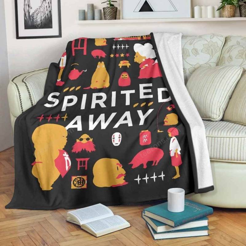 Spirited Away Premiums Fleece Blanket