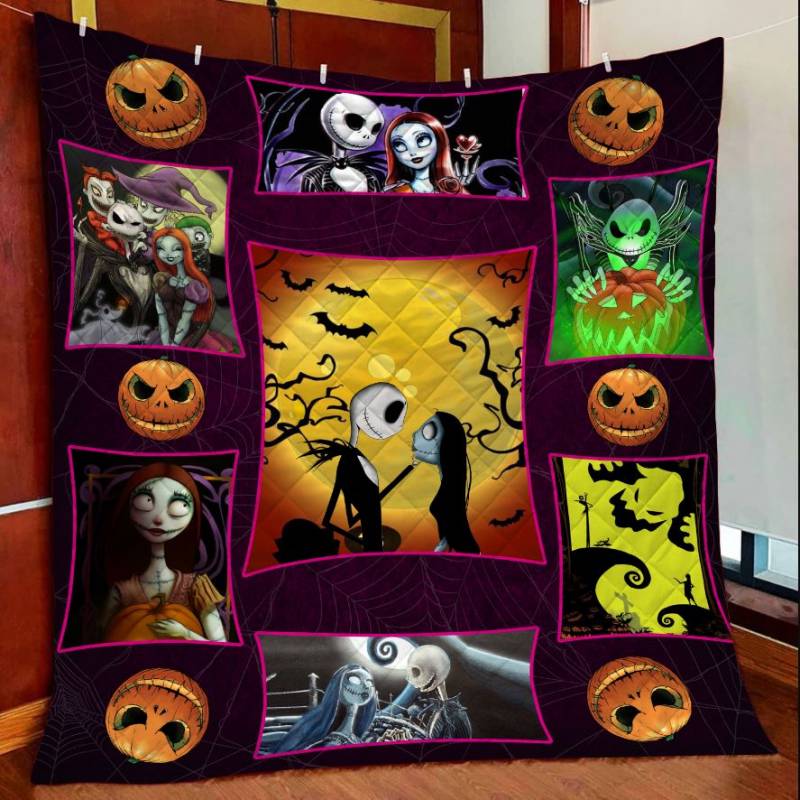 Jack Skellington Halloween TY0608 – Quilt Blanket