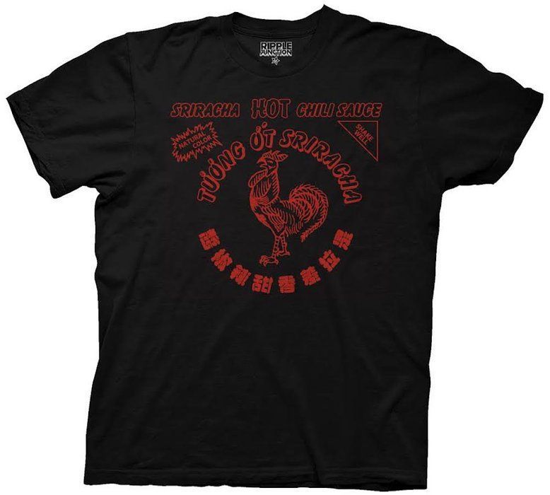 Sriracha Hot Chili Sauce Black Shirt