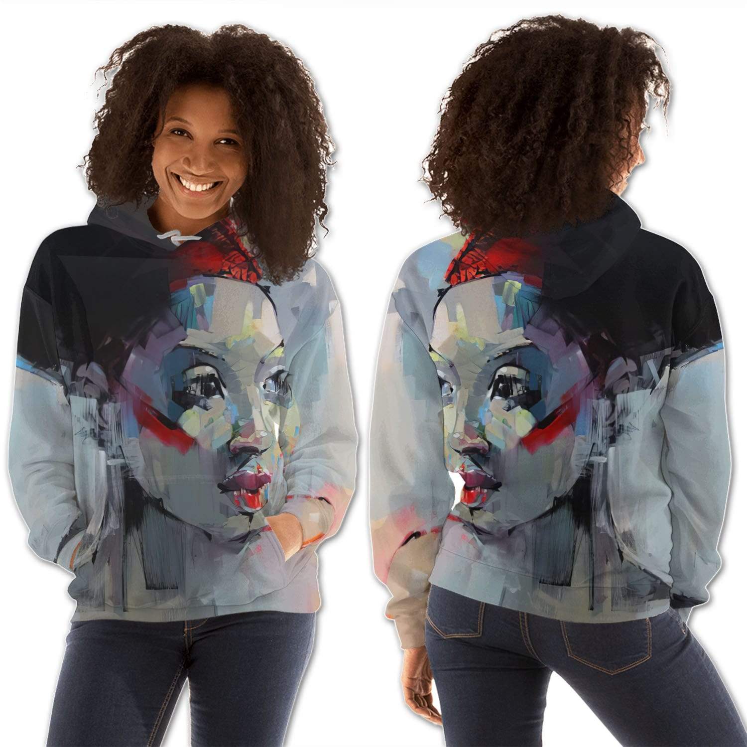 African American Hoodies Pretty Melanin Girl Cute Natural Hair Melanin Afro Girl African American Apparel