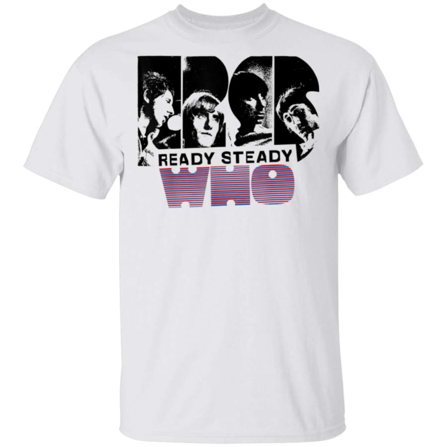 The Who Official Ready Steady Who Retro TShirt