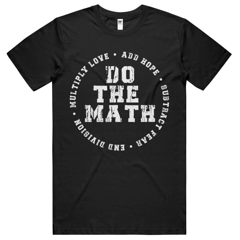 Do The Math X Love Add Hope Slogan Gift For Women Girls Man T Shirts