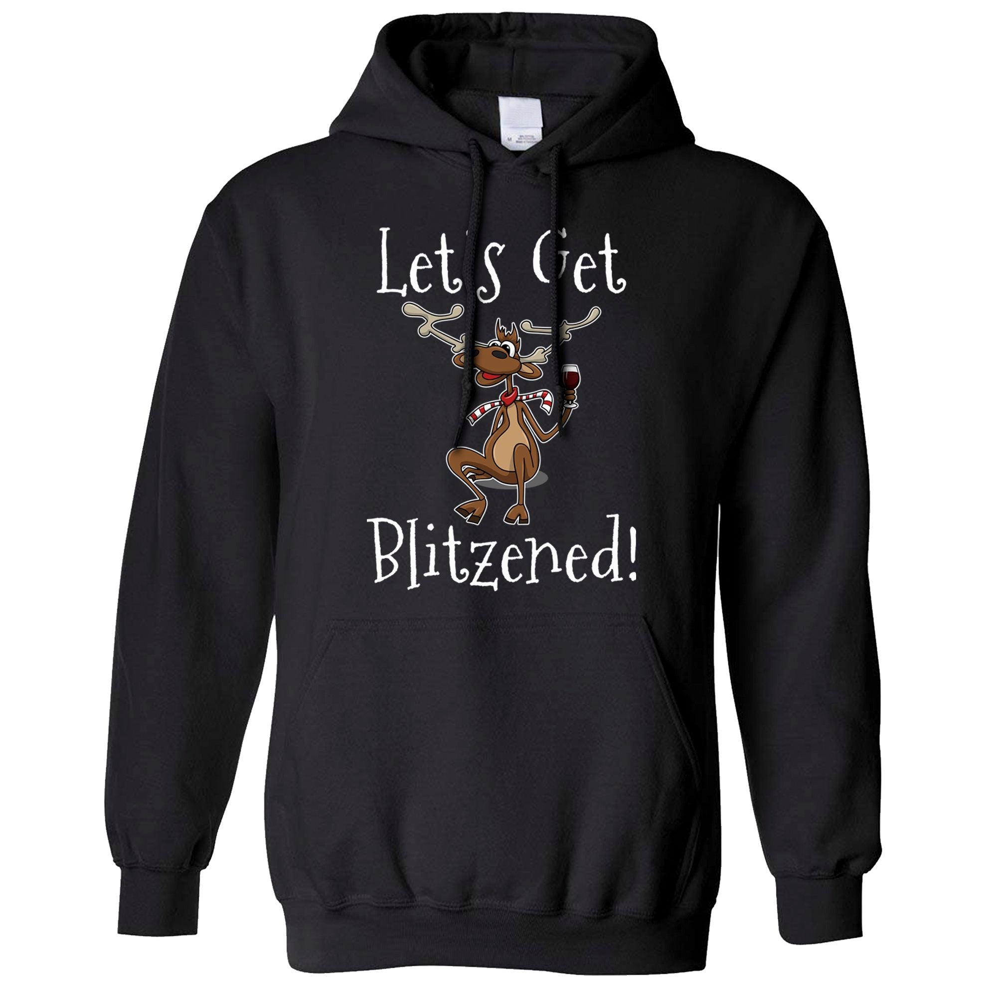 Let’S Get Blitzened Christmas Hoodie