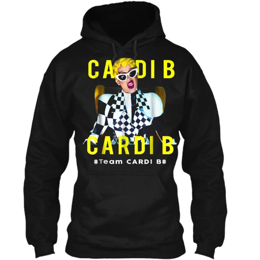 #liketeam Cardi-B Music Fan  Pullover Hoodie 8 oz