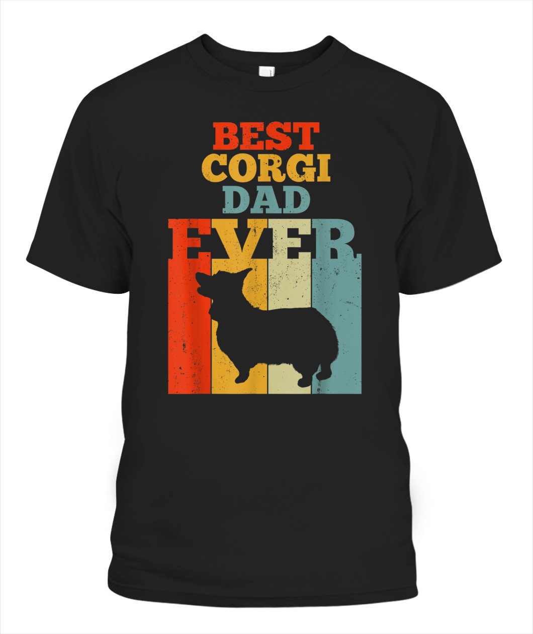 Best Corgi Dad Ever Vintage Customize Any Ideas, Personalized T-shirt, Hoodie Adult, Kid, Unisex