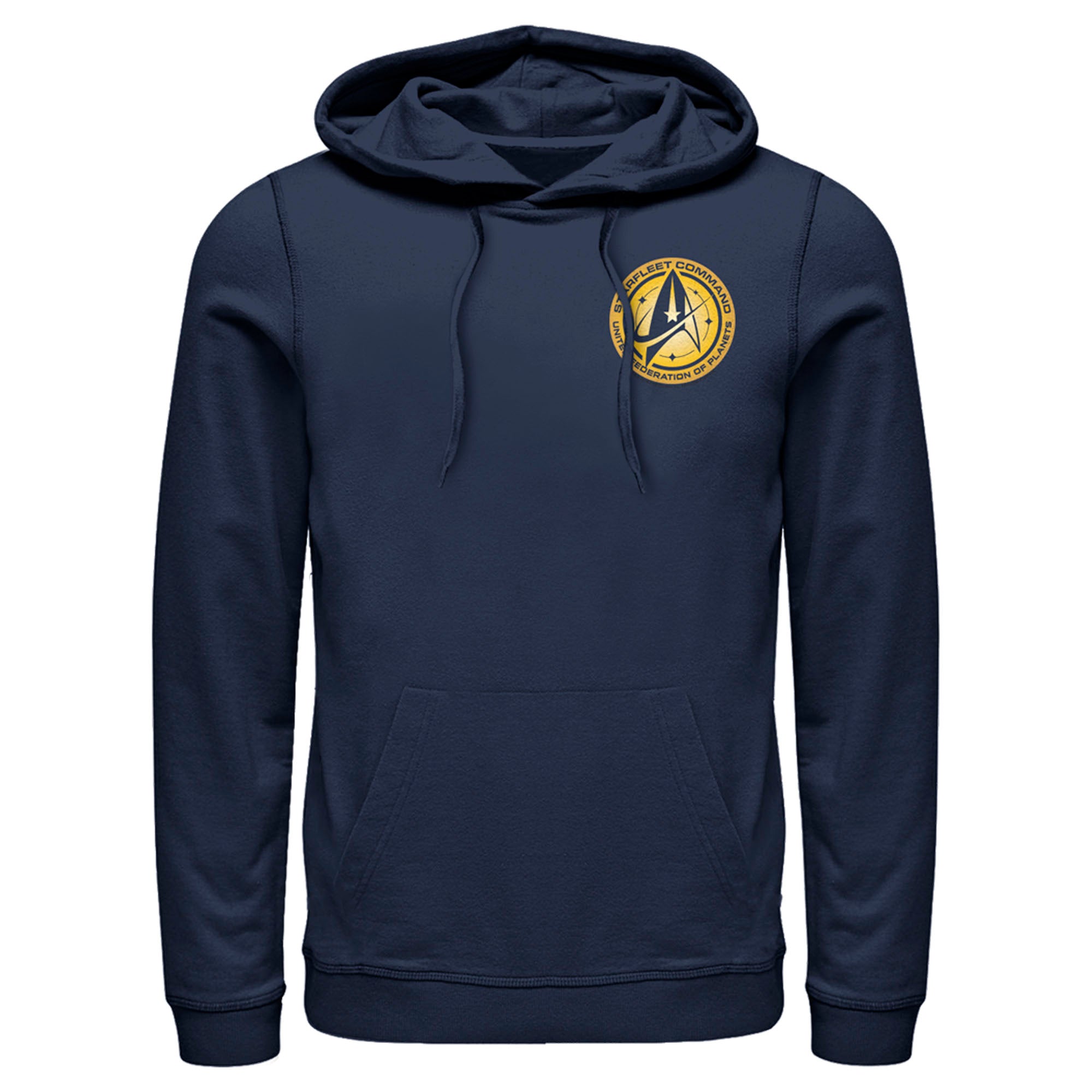 Men’S Star Trek: Discovery Pocket United Federation Of Planets Pull Over Hoodie