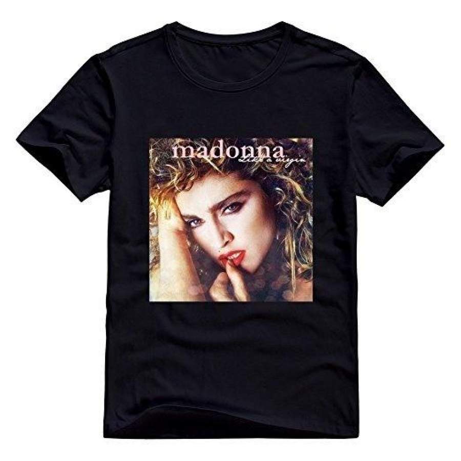 Men’S Like A Virgin Madonna Hot Topic O-Neck T Shirt