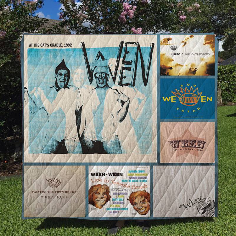 Ween Live Albums Quilt Blanket