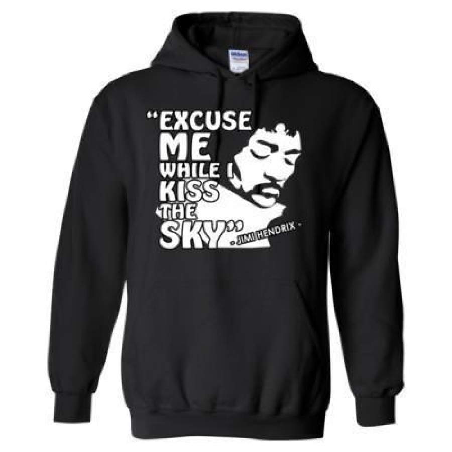 AGR Excuse Me While I Kiss The Sky – Heavy Blend™ Hooded Sweatshirt