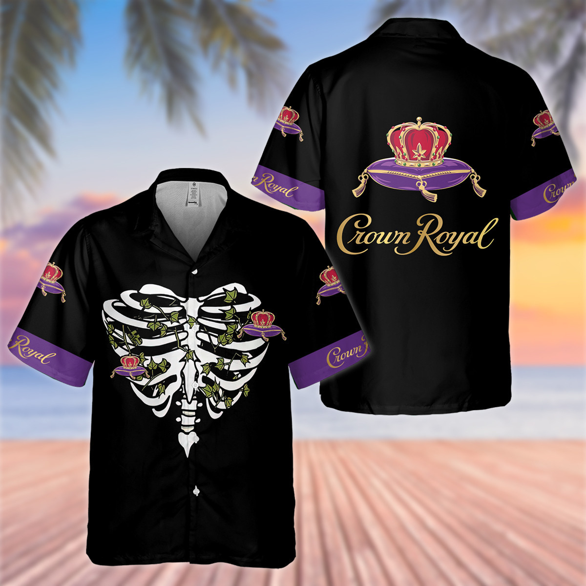 Cr Bone Hawaii Shirt Ha49028