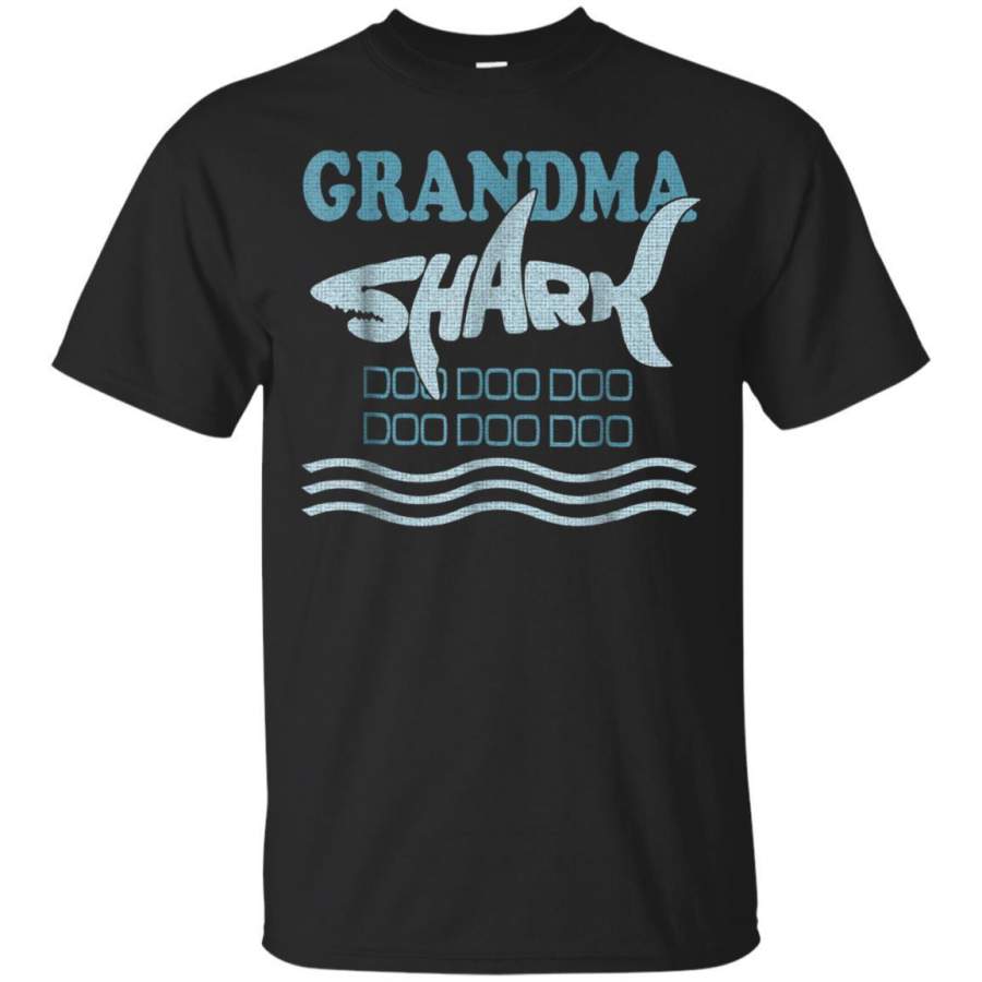 AGR Funny Grandma Shark Tshirt  Doo Doo Doo Tee For Grandma Jaq T-shirt