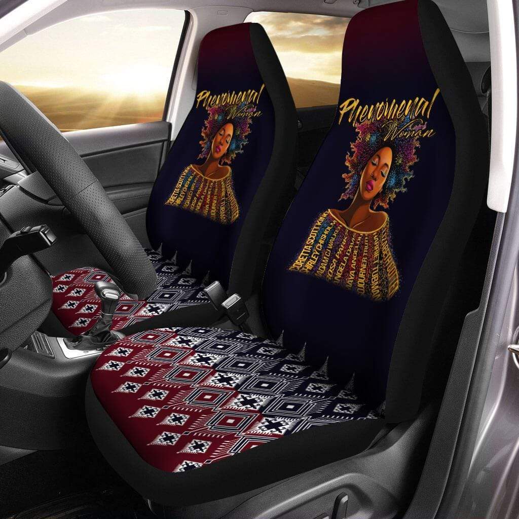 Melanin Automotive Seat Covers Phenomenal Women Car Seat Protector