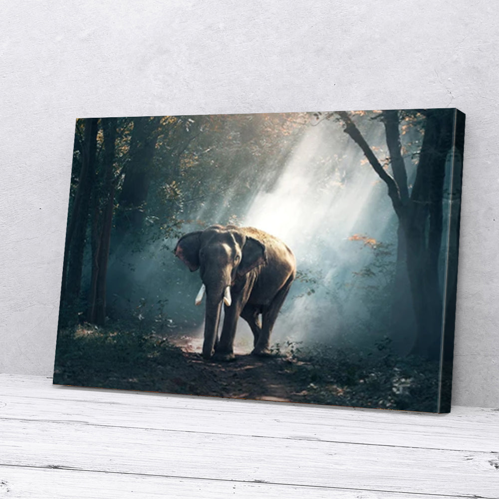 Bestieship Elephant Canvas Prints