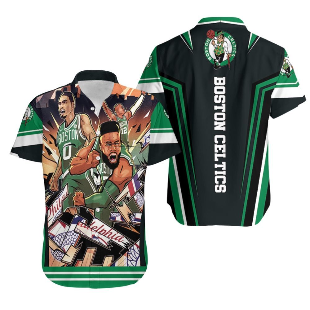 Boston Celtic Win Philadelphia Best Players Hawaii Shirt Ha23893