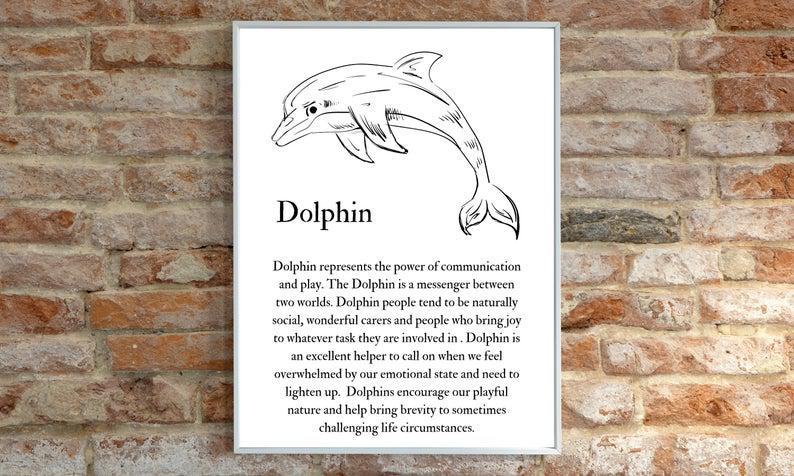 Dolphin Art, Dolphin Gifts, Dolphin Poster