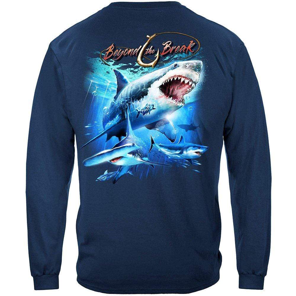 Shark Off Shore Fishing Premium Long Sleeves