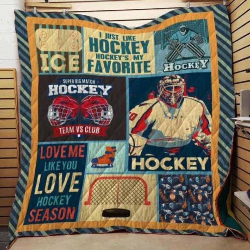 Hockey #1105-2 Blanket